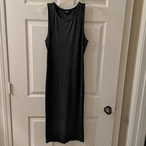 LIKE NEW Express cutout midi body con dress